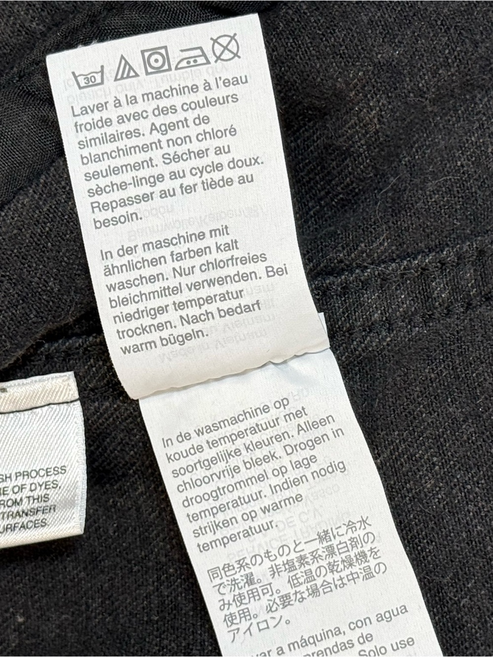 J.Crew Mercantile Charcoal Black Denim Trucker Jacket | Size S - Picture 13 of 16